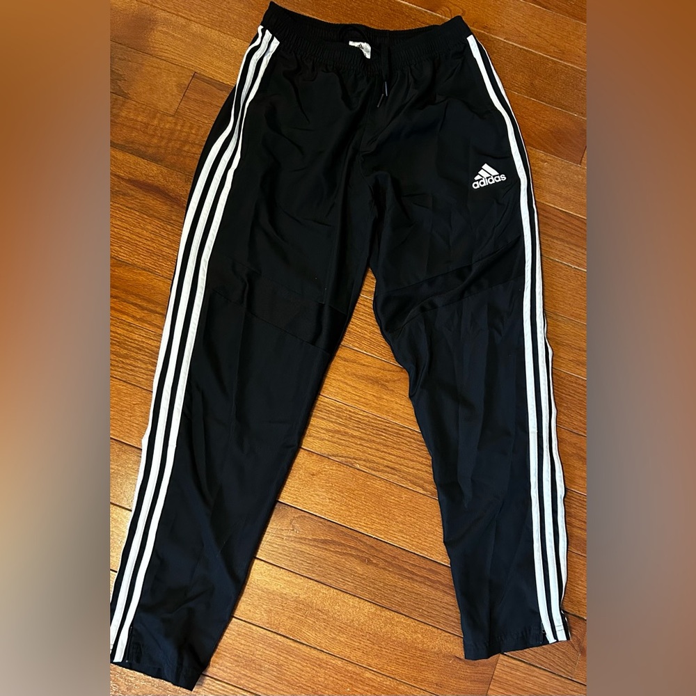 Adidas Black Soccer Pants - Size Medium